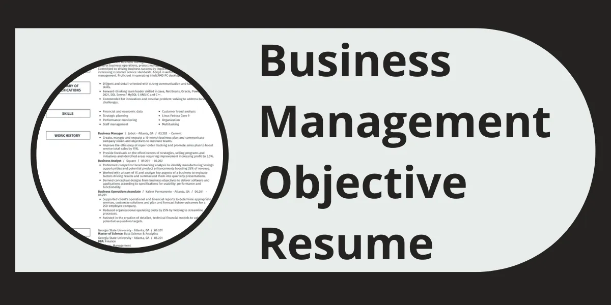 business management objective resume (1)