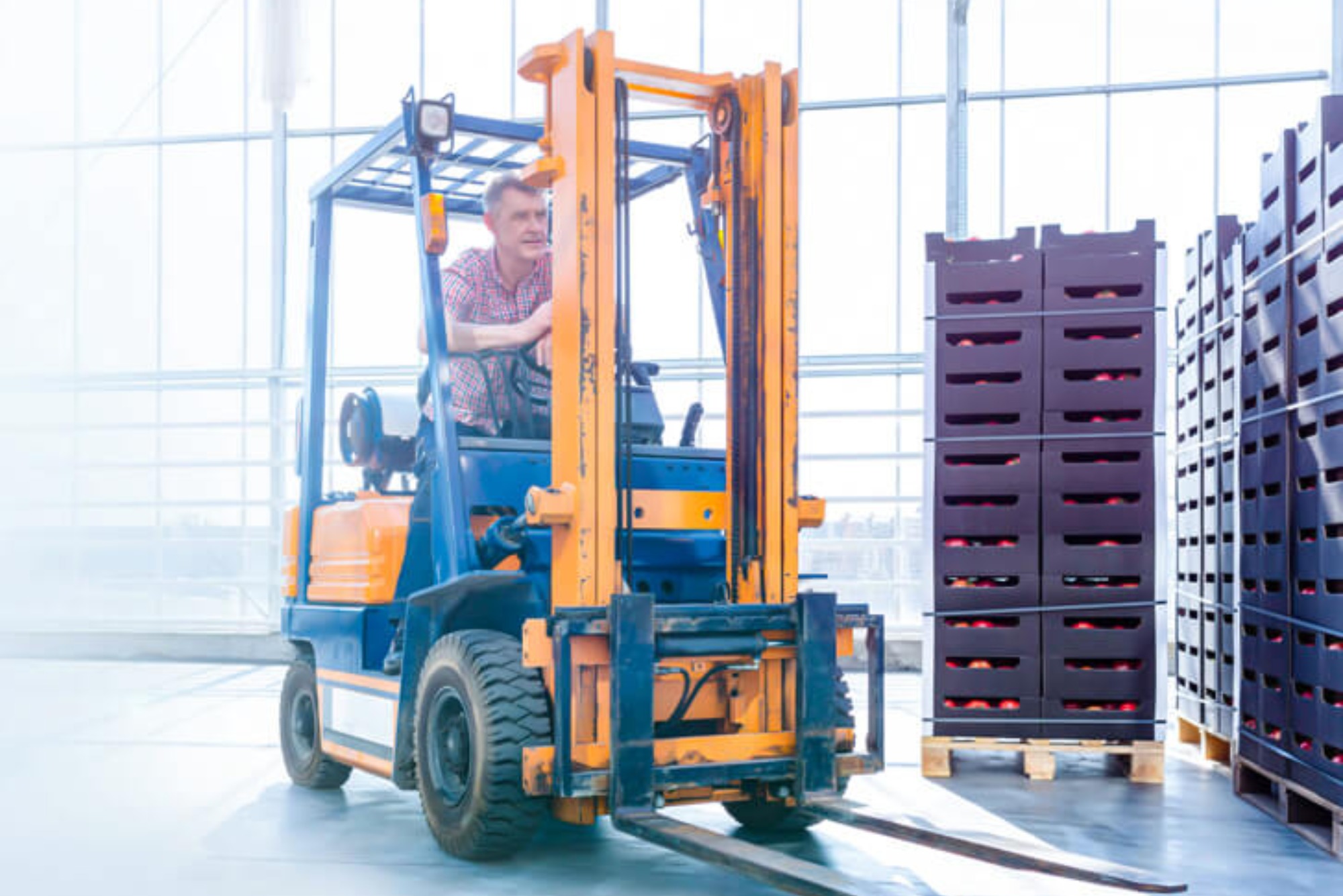 Improving Warehouse Efficiency with Blueiot's Forklift Tracking Solution
