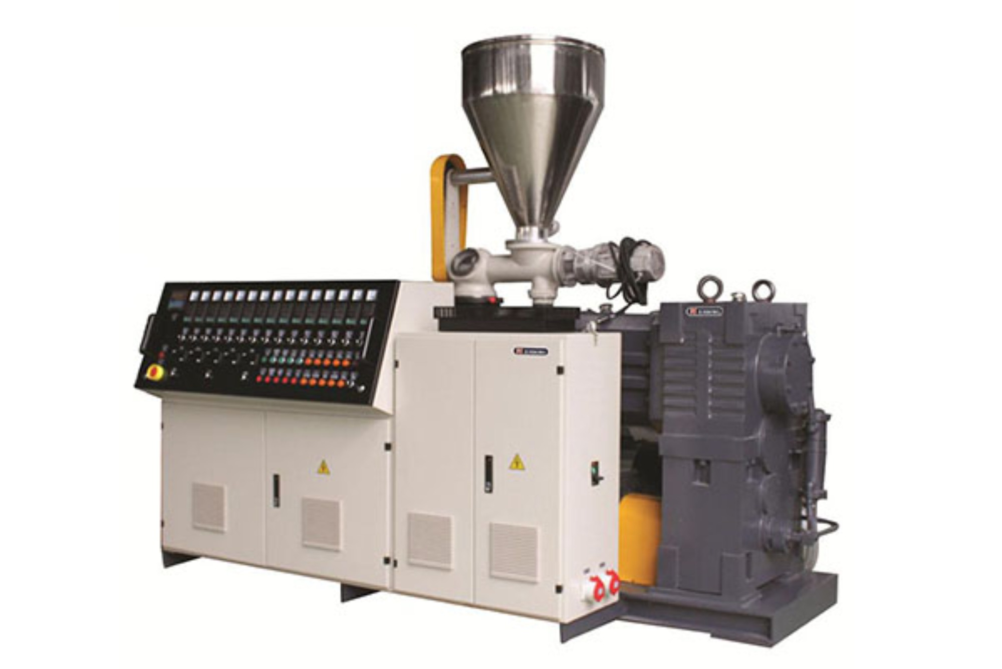 Revolutionize Plastic Extrusion with Boyu Extruder's Conical Twin Screw Extruder