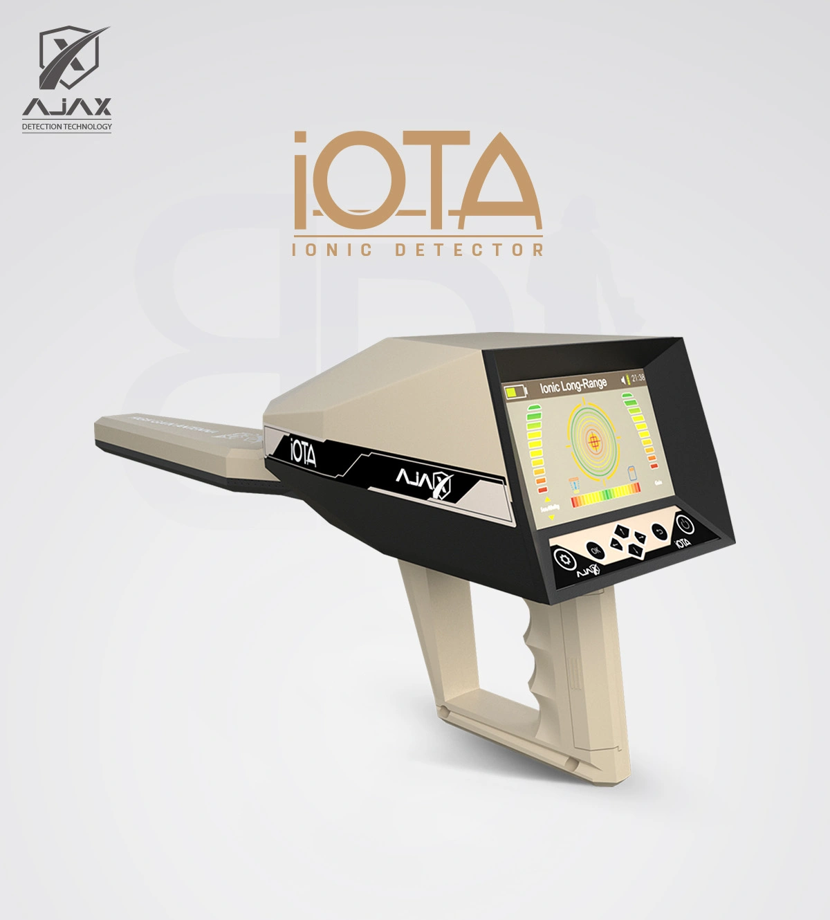 Iota long-range gold and treasure detector