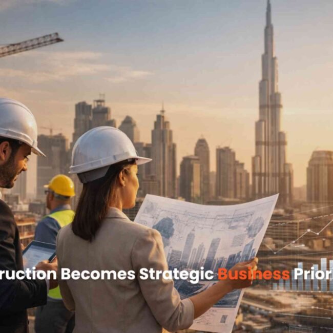 Why Construction Is Becoming a Strategic Business Play in Dubai