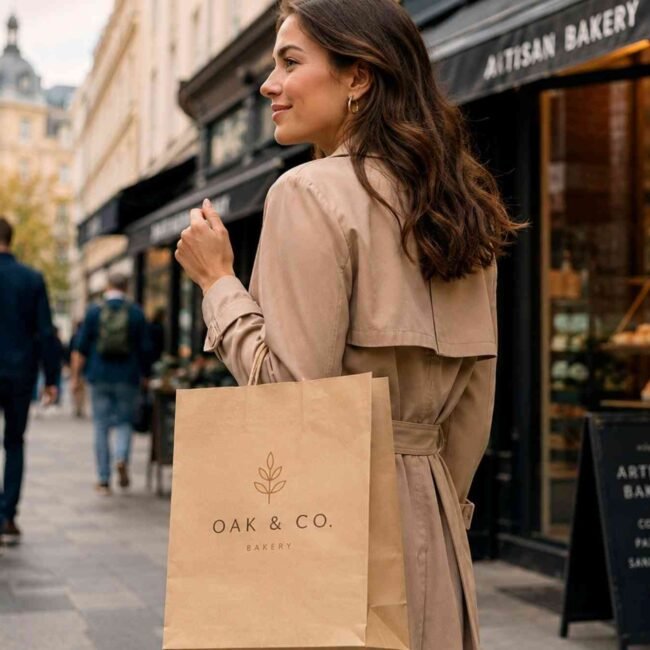 How Branded Paper Bags Turn Everyday Purchases into Brand Exposure