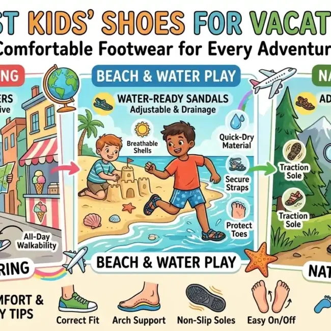 Best Kids' Shoes for Vacation